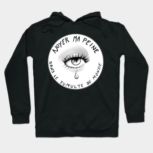 Sad eye tattoo Hoodie